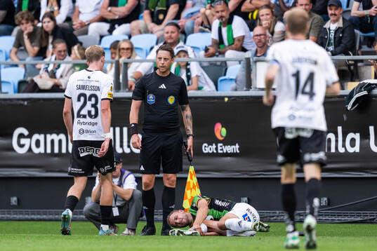 GAIS Gustav Lundgren har ont