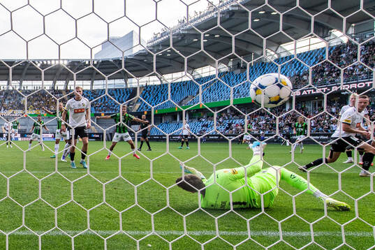 GAIS Amin Boudri ej i bild) gör 1-0 bakom Häckens