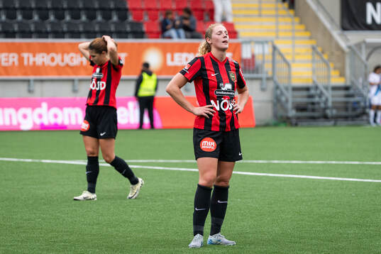 Brommapojkarnas Julia Laukström deppar