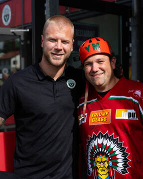 Christian Folin of Frölunda and social media profile