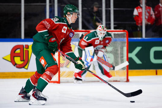 Oskar Wahlberg of Frölunda