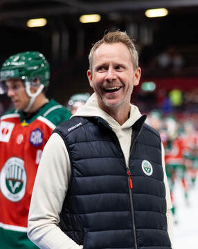 Head coach Robert Ohlsson of Frölunda