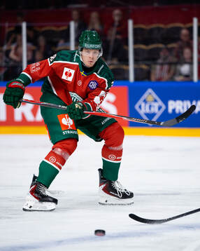 Oskar Wahlberg of Frölunda