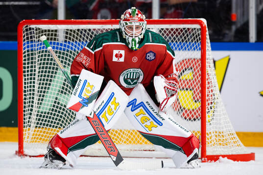 Goaltender Lars Johansson of Frölunda