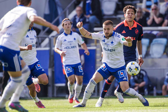 IFK Norrköpings Amadeus Sögaard och Djurgårdens Mikael