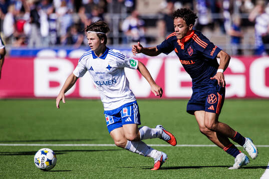 IFK Norrköpings Axel Brönner och Djurgårdens Mikael