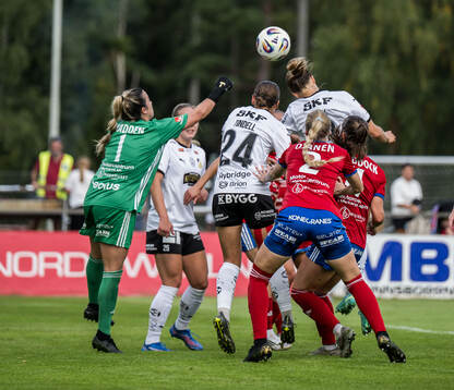 Vittsjös målvakt Savannah Madden