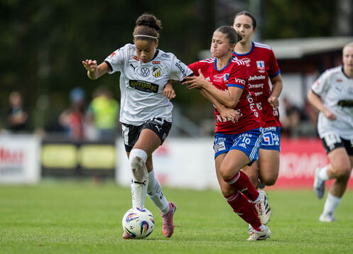 Häckens Felicia Schröder och Vittsjös Meja Staffansson