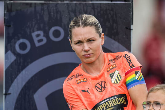 Häckens målvakt Jennifer Falk