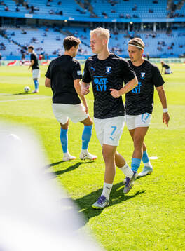 Malmö FFs Otto Rosengren och Jens Stryger Larsen