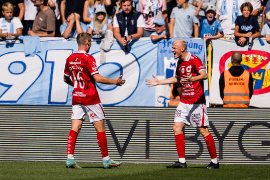 Degerfors Marcus Rafferty jublar