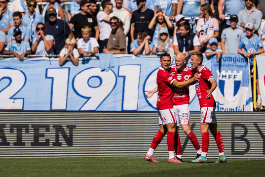 Degerfors Marcus Rafferty jublar