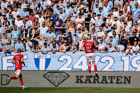 Degerfors Marcus Rafferty jublar