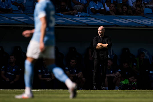 Malmö FFs huvudtränare Henrik Rydström