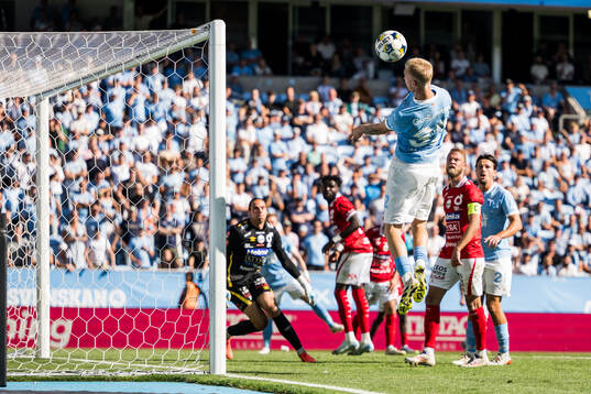 Malmö FFs Daniel Gudjohnsen