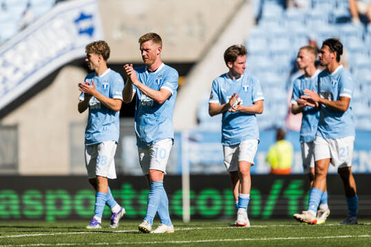 Malmö FFs Anders Christiansen deppar