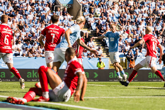 Malmö FFs Daniel Gudjohnsen