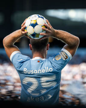 Malmö FFs Gabriel Busanello