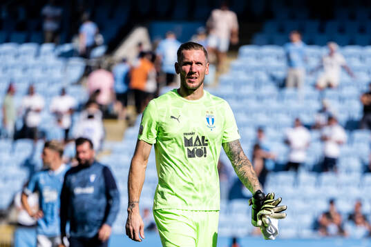 Malmö FFs målvakt Robin Olsen