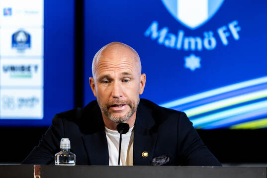 Malmö FFs huvudtränare Henrik Rydström