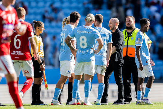 Malmö FFs huvudtränare Henrik Rydström