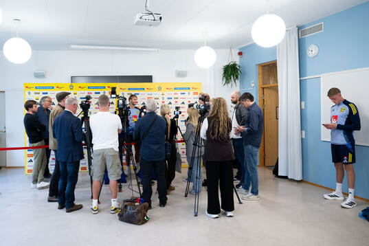 Benjamin Nygren and Alexander Bernhardsson of the Swedish