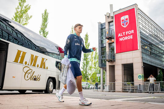 David Møller Wolfe of the Norwegian national football team
