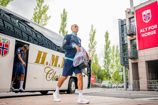 Leo Østigård of the Norwegian national football team