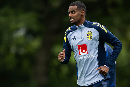 Bläddra bland fler bilder av Football, FIFA World Cup Qualifier, Sweden, Training