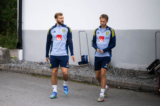 Jesper Karlström and Benjamin Nygren of the Swedish