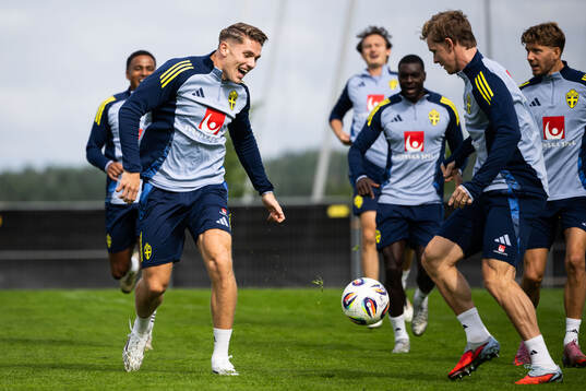 Viktor Gyökeres of the Swedish national football team