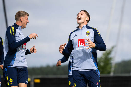 Viktor Gyökeres of the Swedish national football team