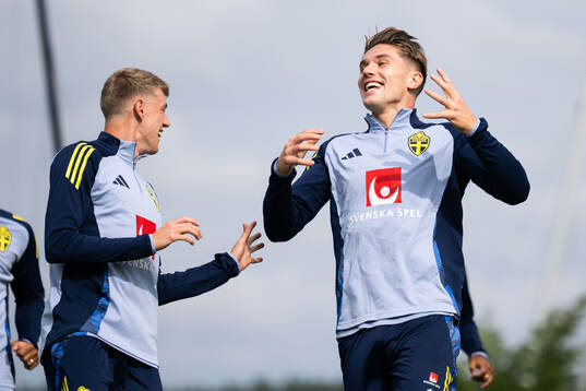 Viktor Gyökeres of the Swedish national football team