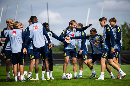 Anthony Elanga, Benjamin Nygren, Jordan Larsson, Viktor