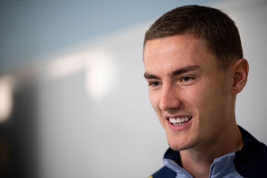 Gustaf Lagerbielke of the Swedish national football team in