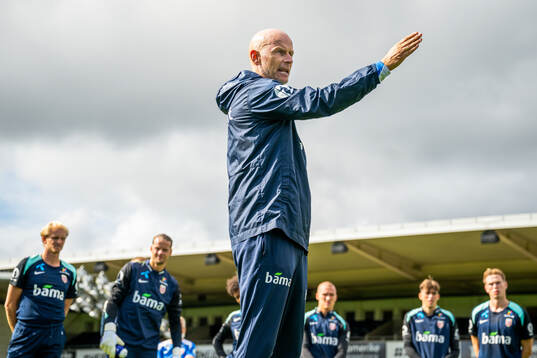 Ståle Solbakken, head coach of the Norwegian national