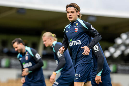 Patrick Berg of the Norwegian national football team