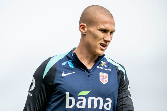 Leo Østigård of the Norwegian national football team