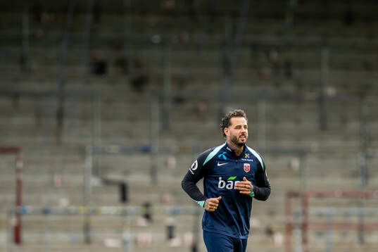 Aron Bizet Dønnum of the Norwegian national football team