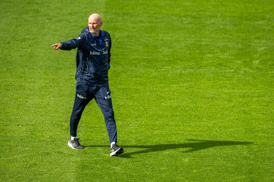 Ståle Solbakken, head coach of the Norwegian national