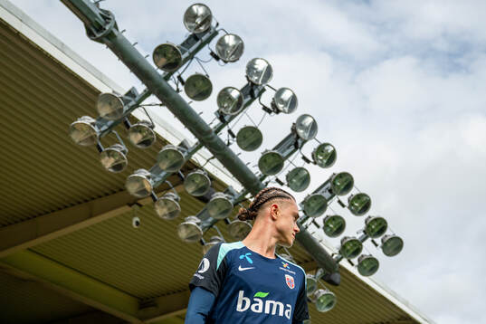 Thelo Aasgaard of the Norwegian national football team