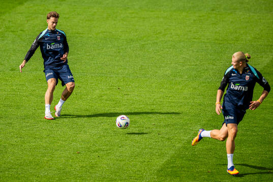 Felix Horn Myhre of the Norwegian national football team
