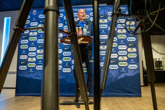 Ståle Solbakken, head coach of the Norwegian national