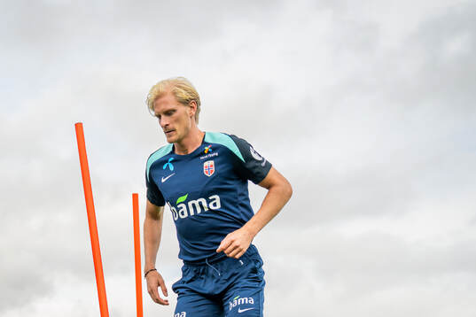 Morten Thorsby of the Norwegian national football team