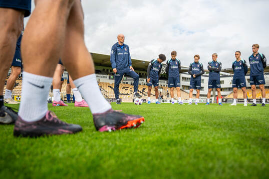 Ståle Solbakken, head coach of the Norwegian national
