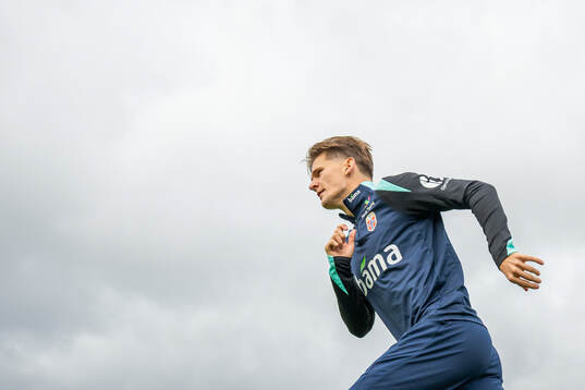 David Møller Wolfe of the Norwegian national football team