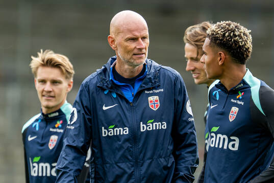 Ståle Solbakken, head coach of the Norwegian national