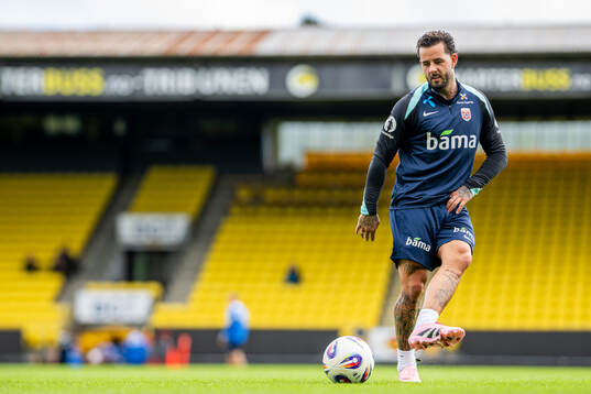 Aron Bizet Dønnum of the Norwegian national football team