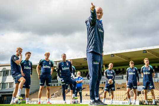 Ståle Solbakken, head coach of the Norwegian national