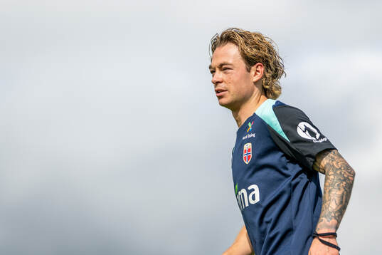 Patrick Berg of the Norwegian national football team